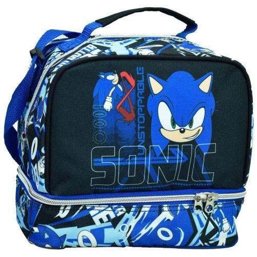 Sonic a sündisznó Unstoppable thermo uzsonnás táska 21 cm