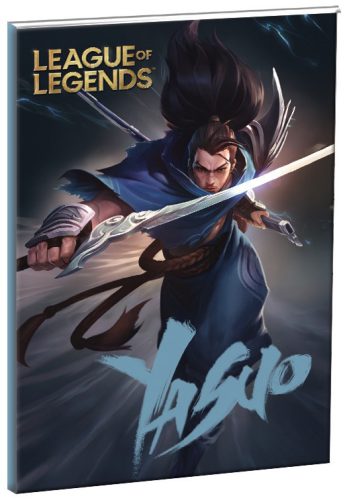 League of Legends Yasuo B/5 vonalas füzet 40 lapos