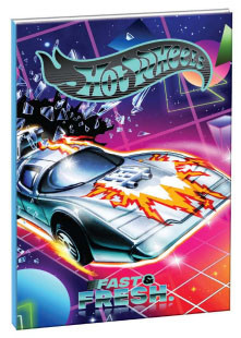 Hot Wheels Flame Runner B/5 vonalas füzet 40 lapos