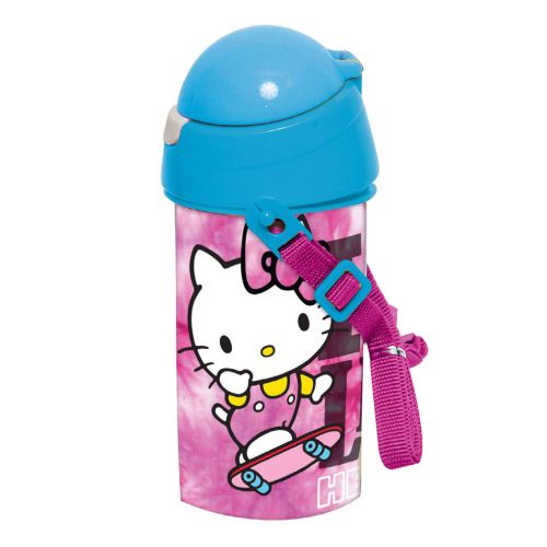 Hello Kitty Skateboard kulacs, sportpalack 500 ml