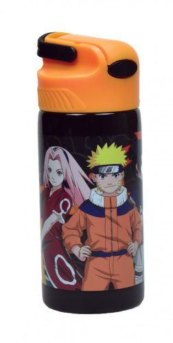 Naruto Fire alumínium kulacs akasztóval 500 ml