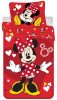Disney Minnie Love and Stars ágyneműhuzat 140×200cm, 70×90 cm