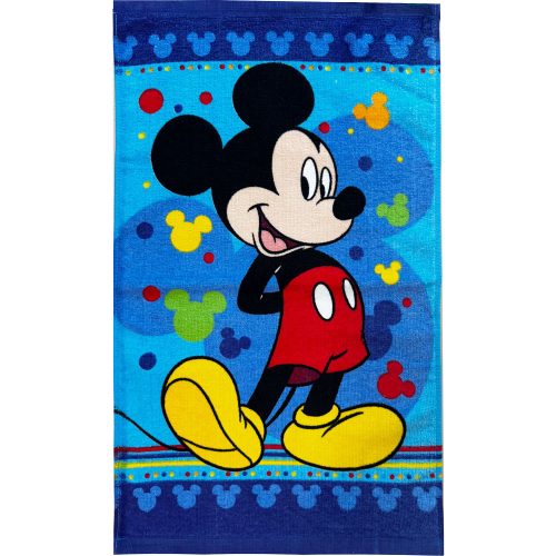 Disney Mickey Cheerful Pose kéztörlő, arctörlő, törölköző 30x50cm