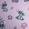 Disney Lilo és Stitch, A csillagkutya Pink gumis lepedő 90x200 cm