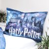 Harry Potter Hogwarts Sötétben világító ágyneműhuzat 140×200cm, 70×90 cm