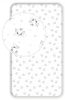 Disney Marie cica Dots gumis lepedő 90x200 cm