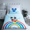 Disney Mickey Hello gyerek ágyneműhuzat 100×135cm, 40×60 cm