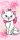 Disney Marie cica Pink Flower fürdőlepedő, strand törölköző  70*140cm