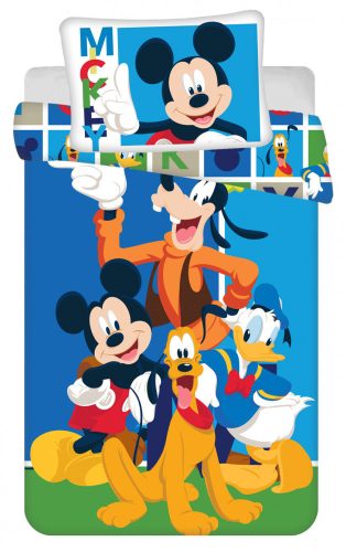Disney Mickey and Friends gyerek ágyneműhuzat 100×135cm, 40×60 cm