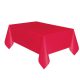Red, Piros műanyag asztalterítő 137x274 cm