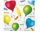 Színes Balloon szalvéta 20 db-os 33x33 cm