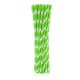Zöld Green Polka Dots papír szívószál 24 db-os
