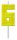 Építőkocka 6-os Yellow Blocks tortagyertya, számgyertya
