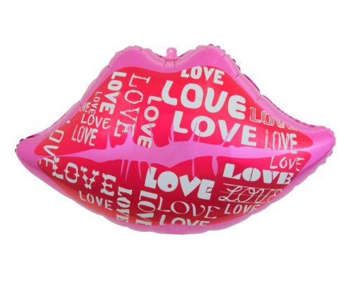 Lips and Love fólia lufi 62 cm