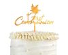 Elsőáldozó First Communion torta dekoráció 13x17cm