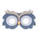Bagoly Owl filc maszk 18 cm