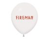 Tűzoltó Fireman léggömb, lufi 5 db-os 12 inch (30 cm)