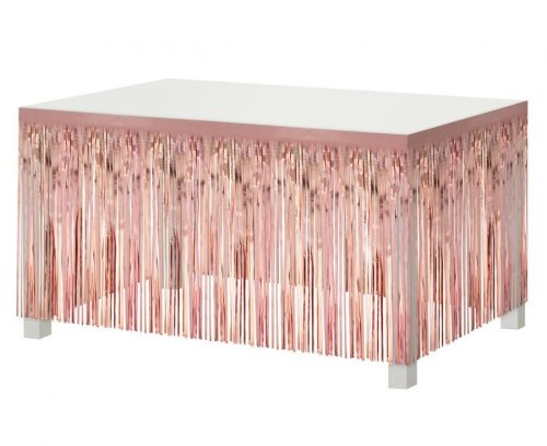 BandC Rose Gold, Rózsaszín asztali dekoráció 300 cm