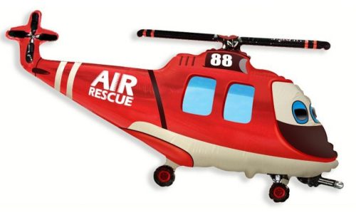 Rescue Helicopter, Mentőhelikopter fólia lufi 61 cm (WP)