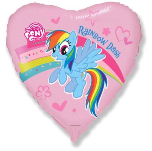 My Little Pony with Rainbow, Én kicsi pónim fólia lufi 46 cm