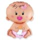 Baby Girl Pink fólia lufi 36 cm (WP)