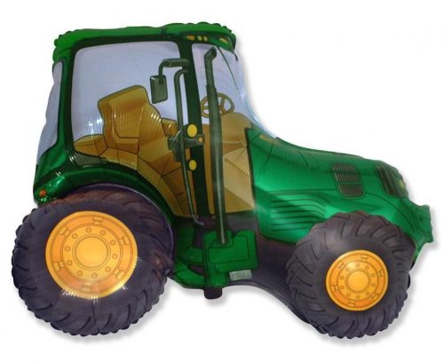 Tractor Green, Traktor fólia lufi 36 cm (WP)