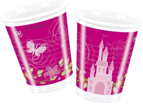 Disney Princess Summer Palace, Hercegnők műanyag pohár 8 db-os 200 ml