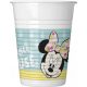 Disney Minnie Tropical műanyag pohár 8 db-os 200 ml