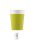 Unicolour Light Green, Zöld papír pohár 8 db-os 200 ml FSC