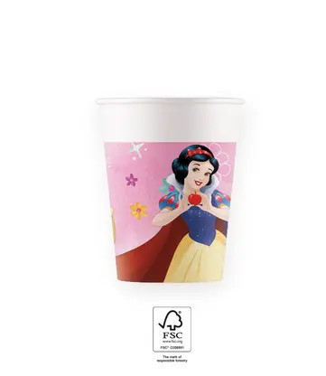 Disney Hercegnők Live Your Story papír pohár 8 db-os 200 ml FSC
