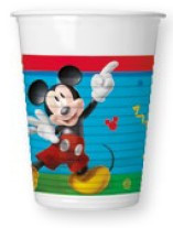 Disney Mickey Rock the House műanyag pohár 8 db-os 200 ml