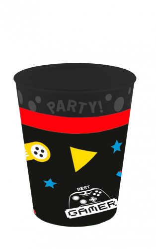 Gaming Party micro prémium műanyag pohár 250 ml