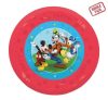 Disney Mickey Rock the House micro prémium műanyag lapostányér 4 db-os szett 21 cm