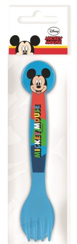 Disney Mickey Head műanyag evőeszköz készlet - 2 darabos