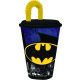 Batman Bat Signal szívószálas pohár, műanyag 430 ml