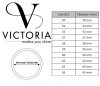 Victoria Ezüst színű bőr karkötő