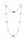 Victoria Ezüst színű köves nyaklánc