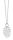 Victoria Ezüst színű levél mintás nyaklánc